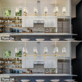 Modern Crystal Chandelier 10 Lights Brass 65in Gold Rectangle K9 Pendant Light - Camilalamps - CA-B0DNYR2879