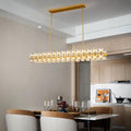 48 Inch Black Wagon Wheel Chandelier with Crystal Shade, 48 Lights, Modern Farmhouse Style, Ideal for Dining Room, Kitchen, Entryways - Camilalamps - B0DPJY8R54