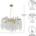 30 - Inch Modern Tree Branch Crystal Chandelier for Dining Rooms - Camilalamps - CA-B0C5T33C4F