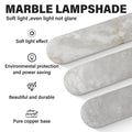 19.7'' Wall Sconces Set of 2, Natural Alabaster Wall Light, Indoor Vanity Light Fixtures for Bathroom,Black Bedside Wall Lamp Perfect for Hallway, Living Room,Bedroom,Stairs(Gift Bulb) - Camilalamps - B0CHYF9LZM