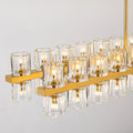 48 Inch Black Wagon Wheel Chandelier with Crystal Shade, 48 Lights, Modern Farmhouse Style, Ideal for Dining Room, Kitchen, Entryways - Camilalamps - B0DPJY8R54
