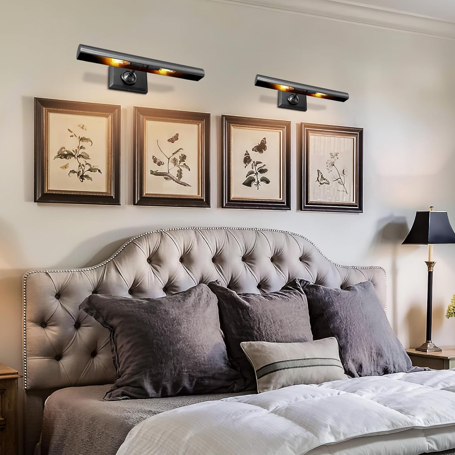 18 - Inch Brass Adjustable Dimmable Picture Light for Wall - Camilalamps - CA-B0FCS5Z3HR