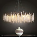 Modern Black Crystal Chandelier with 18 G9 Bulbs - Camilalamps - CA-B0DD3XS8FH