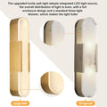Luxury Alabaster Brass Wall Sconce Set of Two - Camilalamps - CA-B0CDP1MH17