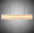 Sun Marcus Alabaster Linear Chandelier 54