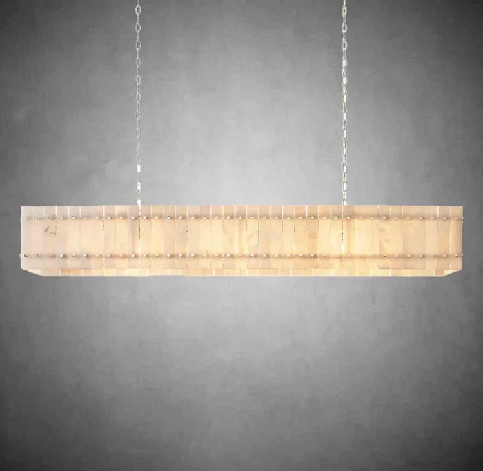 Sun Marcus Alabaster Linear Chandelier 54"72" - Camilalamps - CA - marion - 6