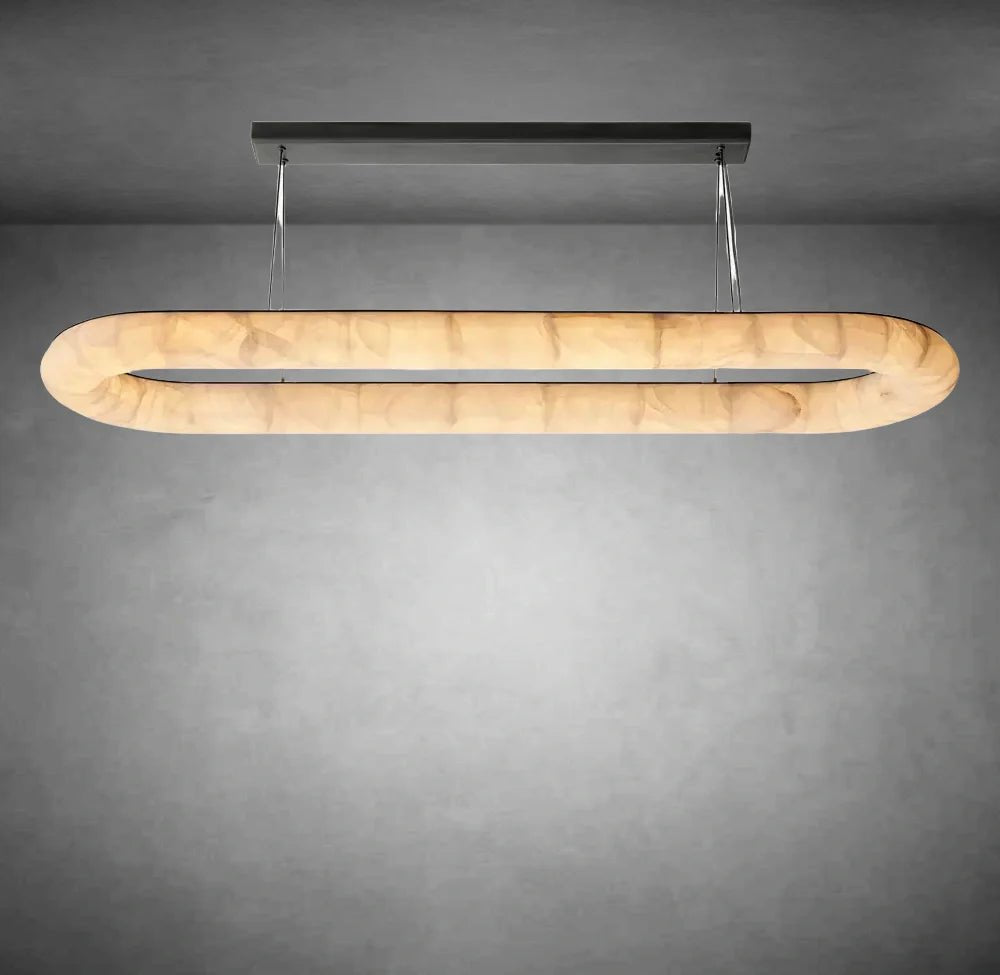 Gabriel Lisse Oval Chandelier - Camilalamps - CA - CH - 3198