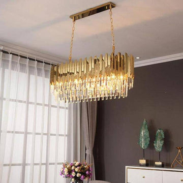 Keira Modern Crystal Chandelier for Dining Room