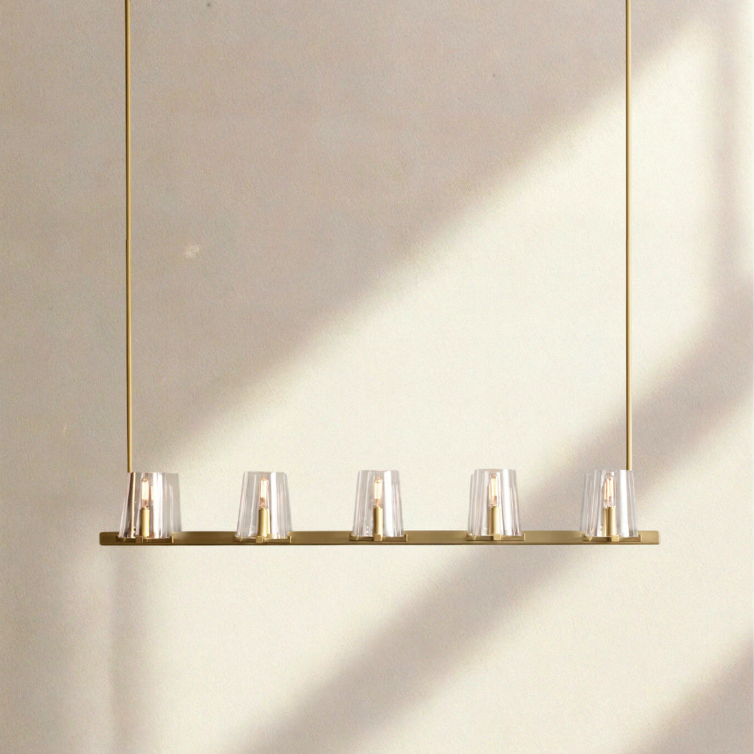 Paricia Modern Linear Chandelier 49", 60" - Camilalamps - CA-BX-1