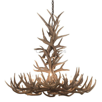 Deer Antler 8 - Light Chandelier 60'' - Camilalamps - Caa-11Z0016