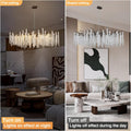 Modern Black Crystal Chandelier with 18 G9 Bulbs - Camilalamps - CA-B0DD3XS8FH