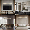 60 Inch Gold Chandelier, Wagon Wheel Chandelier with Glass Shade, 20 - Lights Large Round Modern Farmhouse High Ceiling Pendant Lighting Fixture for Dining Room, Living Room, Kitchen, Foyer - Camilalamps - B0CNRHR35D