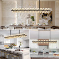48 Inch Black Wagon Wheel Chandelier with Crystal Shade, 48 Lights, Modern Farmhouse Style, Ideal for Dining Room, Kitchen, Entryways - Camilalamps - B0DPJY8R54