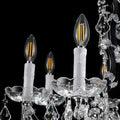 Black Large K9 Crystal Chandelier 18 - Lighting Maria Theresa Chandeliers Luxury Modern High Ceiling Candle Chandelier Pendant Light Fixture 41