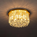 9 Light Modern Crystal Raindrop Chandelier Lighting Flush Mount - Camilalamps - CA-B0FQ4X9ZGR