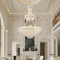 Chrome 24 - Light Crystal Chandelier for High Ceilings - Camilalamps - CA-B0FPX75D2H