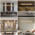60 Inch Gold Chandelier, Wagon Wheel Chandelier with Glass Shade, 20 - Lights Large Round Modern Farmhouse High Ceiling Pendant Lighting Fixture for Dining Room, Living Room, Kitchen, Foyer - Camilalamps - B0CNRHR35D