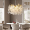 Gold Modern Tree Branch Crystal Chandelier 23.6