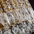 9 Light Modern Crystal Raindrop Chandelier Lighting Flush Mount - Camilalamps - CA-B0FQ4X9ZGR