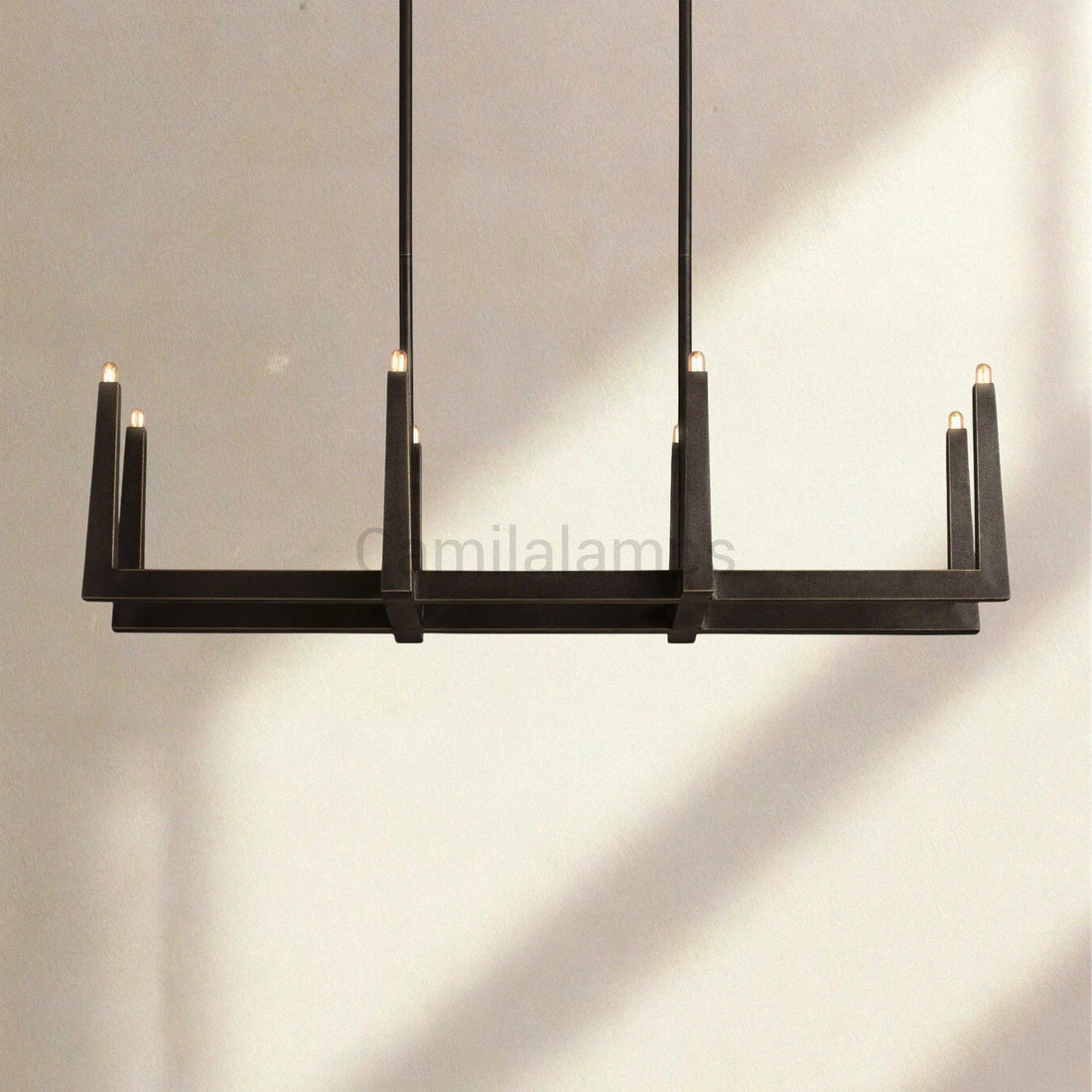 Emmet Linear Chandelier 48" 60" 72" - Camilalamps - BU-Emmet-Linear-1