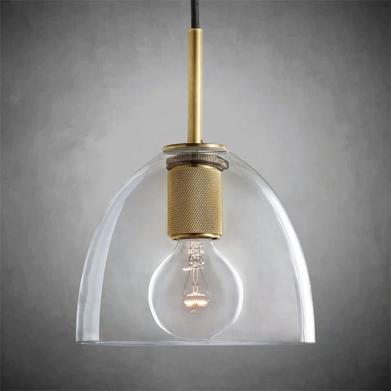 Utilitaive Cloche Shade Pendant - Camilalamps - CA-Utilitaive-CSP01