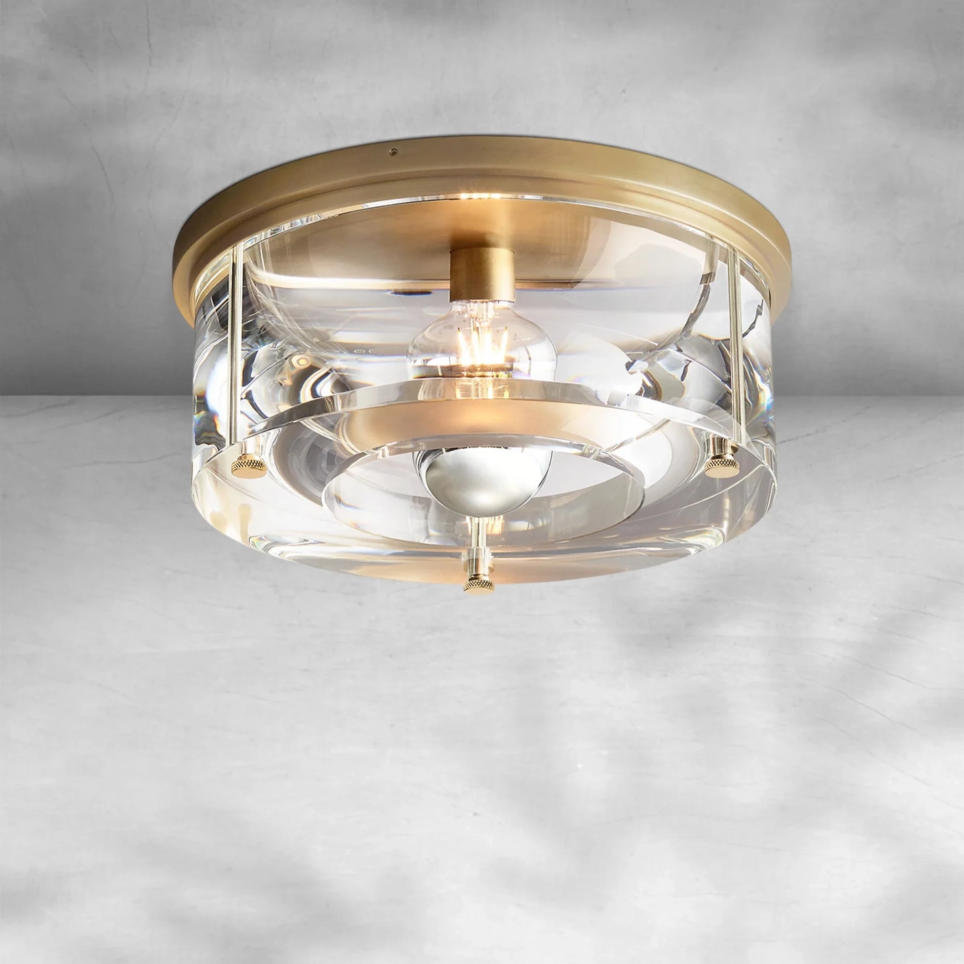 Savilen Round Flushmount 10"12"14" - Camilalamps - CA-Savilen-RF001