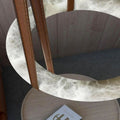 Charlene Marble Halo Circle Light - Camilalamps - ALA - 1
