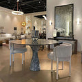 Charlene Marble Halo Circle Light - Camilalamps - ALA - 1