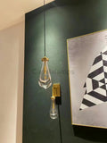 Raindrop Glass Wall Sconce Cord - Camilalamps - CA - WS10101