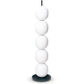 Beaded Floor Lamp and Marble Base - Camilalamps - Beade - 1304 - 1