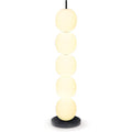 Beaded Floor Lamp and Marble Base - Camilalamps - Beade - 1304 - 1