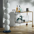 Beaded Floor Lamp and Marble Base - Camilalamps - Beade - 1304 - 3