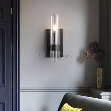 Ravelle Art Blown Glass Wall Sconces
