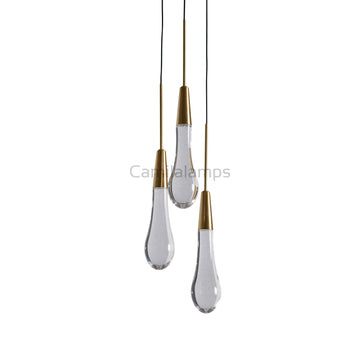 Solitaire Single Light /3-light Pendant