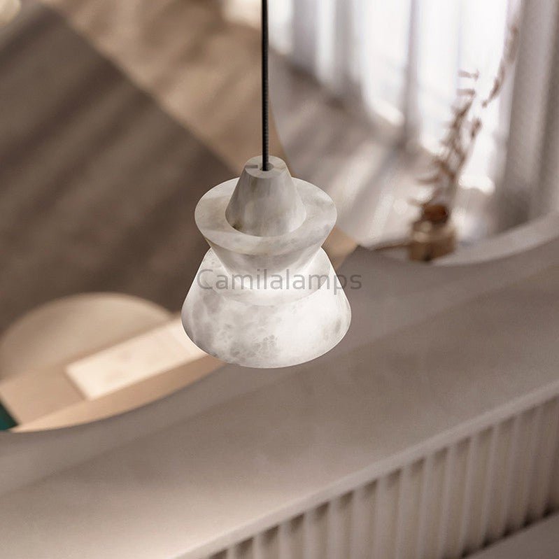 Carol Alabaster Dining Table Pendant Light - Camilalamps - CA - AL2024 - C2402