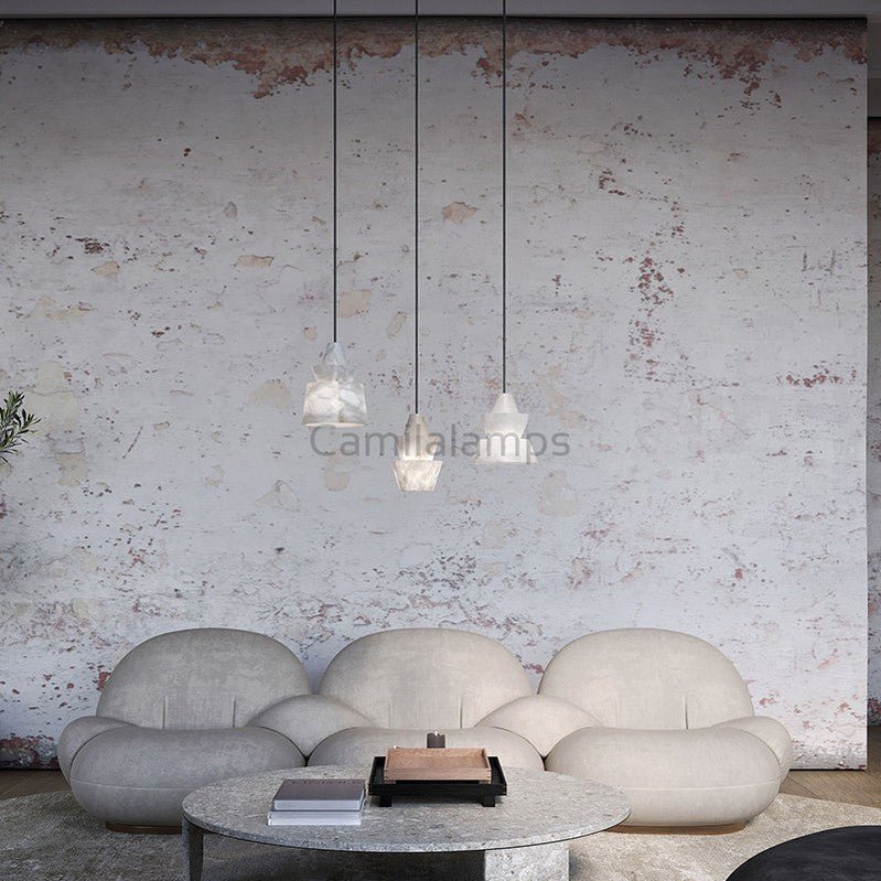 Carol Alabaster Dining Table Pendant Light - Camilalamps - CA - AL2024 - C2402