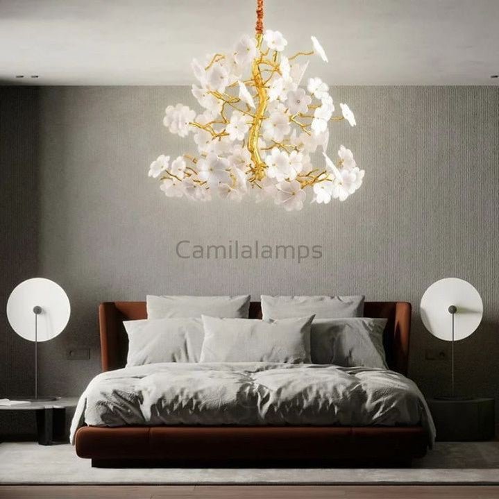 Cherry Dining Room Branch Chandelier - Camilalamps - CA - CH2023 - C1364