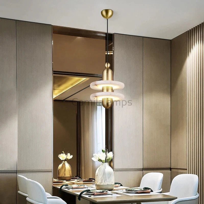 Csilla Alabaster Pendant Light - Camilalamps - CA - AL2024 - C2379