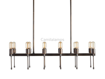 Dyer Linear Chandelier - Camilalamps - CA - 7198H230