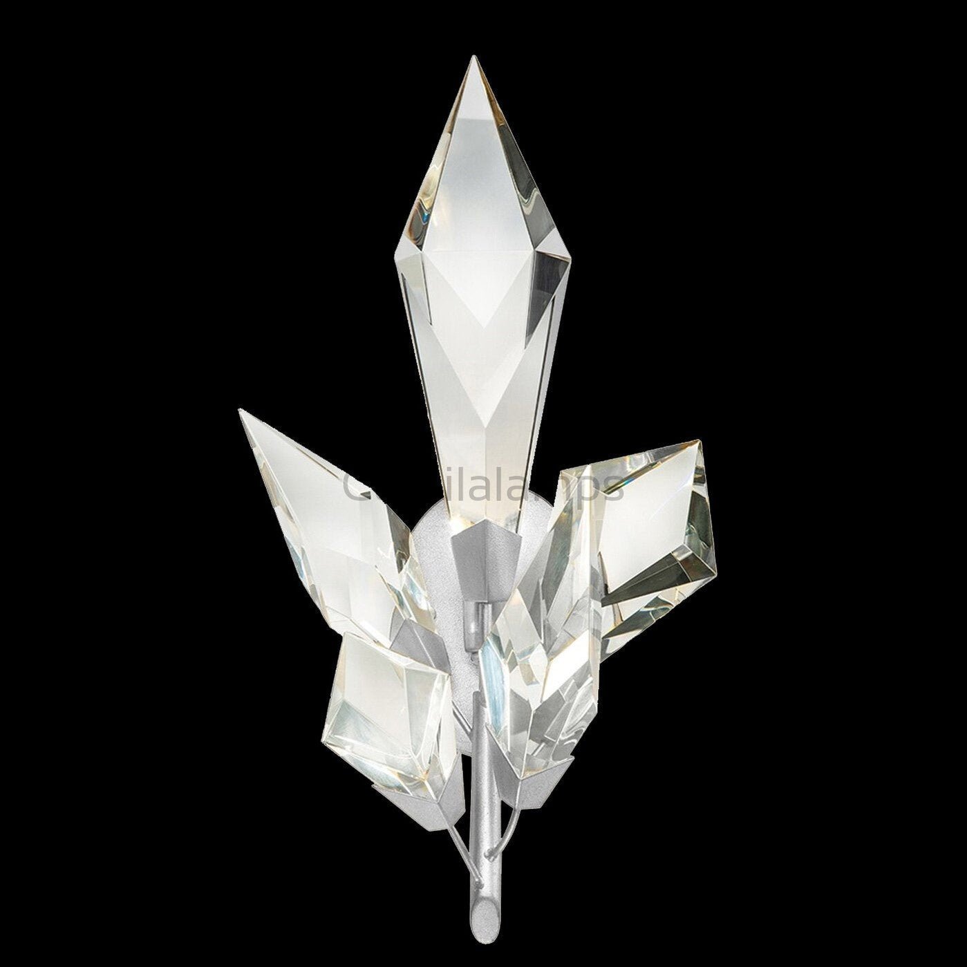 21026W1 18" Crystal Wall Lamp - Camilalamps - CA - K1028
