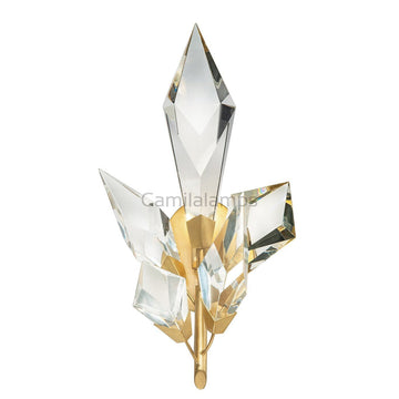21026W1 18" Crystal Wall Lamp - Camilalamps - CA - K1027