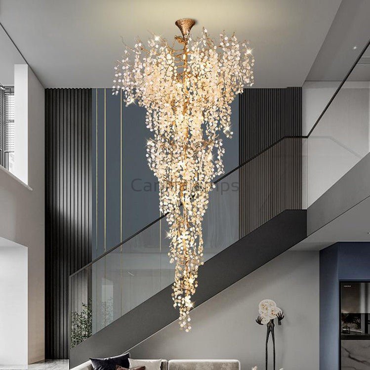 Francesca Petal Detail Grand Chandelier - Camilalamps - CA - A - 717