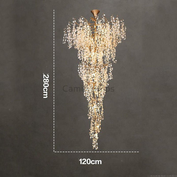 Francesca Petal Detail Grand Chandelier - Camilalamps - CA - A - 718