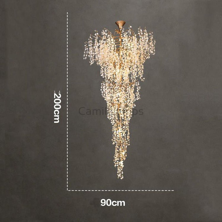 Francesca Petal Detail Grand Chandelier - Camilalamps - CA - A - 717