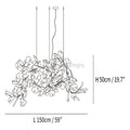 Gingko Luxury Chandelier Style G - thebelacan