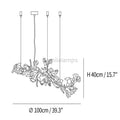 Gingko Luxury Chandelier Style I - thebelacan