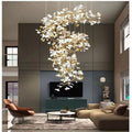 Ginkgo Cascading B (Spiral) Branch Chandelier - Camilalamps - CA - GI2023 - C1425