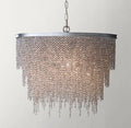 Athena Crystal large Pendant 28”D - Camilalamps - CA - BR - 13