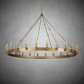 Coviro Vintage Filament Round Chandelier 26