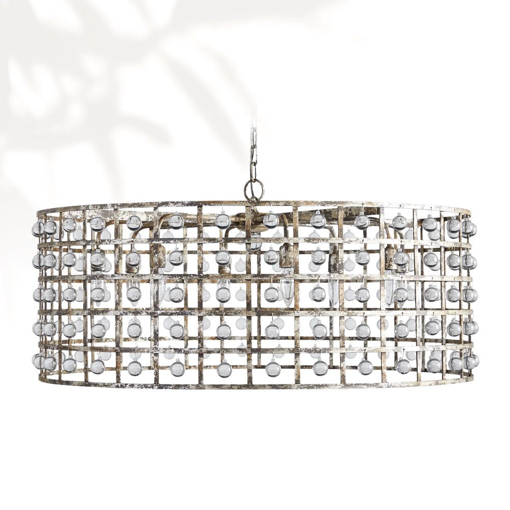 La Cage Round Chandelier - Camilalamps - CA - 636H03